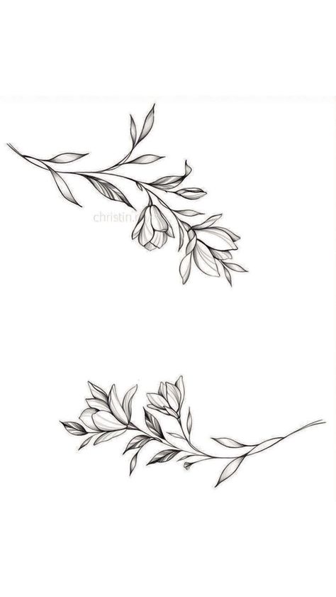 Line Floral Tattoo, Fine Line Floral Tattoo, Fine Line Floral, Tattoos Fine Line, Flower Vine Tattoos, Wrap Around Tattoo, Organic Tattoo, Wildflower Tattoo, Stylish Tattoo