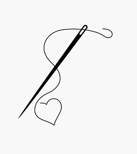 Tailor Tattoo, Sewing Needle Tattoo, Sewing Tattoo Ideas, Granny Tattoo, Sewing Tattoo, Scissors Drawing, Sewing Machine Drawing, Sewing Tattoos, Stitch Tattoo