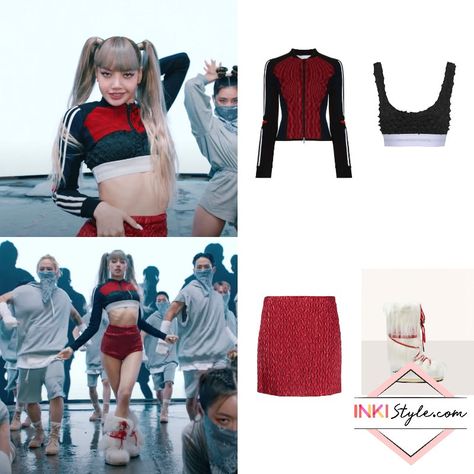 BLACKPINK Lisa's Outfits For Her 'Money' Exclusive Performance Video #kpop #kpopfashion #koreanfashion #blackpink #lisa Lisa's Outfits, Rock Star Outfit, Money Clothes, Blackpink Outfits, Bestie Outfits, Kpop Concert Outfit, Practice Outfits, Korean Casual Outfits, Popular Outfits