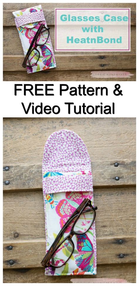 Beginner Sewing Projects Easy, Leftover Fabric, Bags Tutorial, Sewing Projects For Beginners, Sewing Skills, Easy Sewing Projects, Eyeglass Case, Sewing Tips, Sewing For Beginners