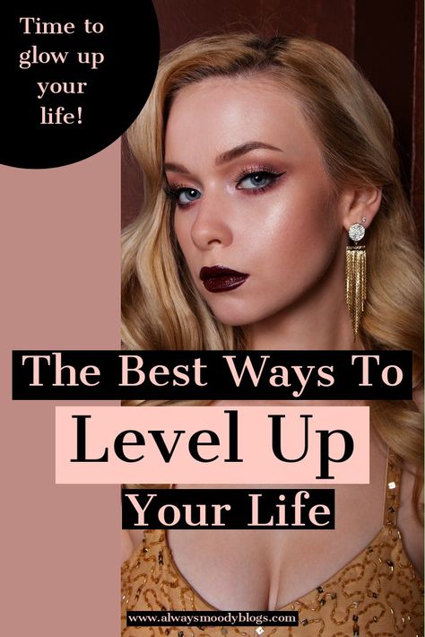 Level up your life with these simple tips. See how you can become more achieving by doing these easy habits that will guarantee you a high value lifestyle and success. #howtoglowup #howtoglowupyourlife #howtolevelup #howtolevelupyourlife #howtobesuccessfulinlife Teenage Lifestyle, How To Feel Pretty, Boss Vibes, Level Up Your Life, Personal Healing, Different Types Of Dresses, Classy Lifestyle, Makeup Order, Physical Beauty