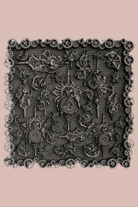 This mold has intricately detailed clocks with steampunk features. This mold can be used with clay or epoxy resin, as well as with food decoration mediums such as chocolate or fondant. Furniture Transformation, Diy Furniture Flip, Upcycling Furniture, Mixed Media Art Techniques, Steampunk Clock, Furniture Appliques, Mold For Resin, Diy Drawers, Collage Artwork