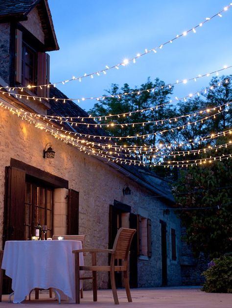 Garden Renovation, Warm White Fairy Lights, Outdoor Lighting Design, Park Ideas, Diy Outdoor Lighting, White Fairy Lights, Outdoor Fairy Lights, Bride Shower, Outdoor Diy Projects