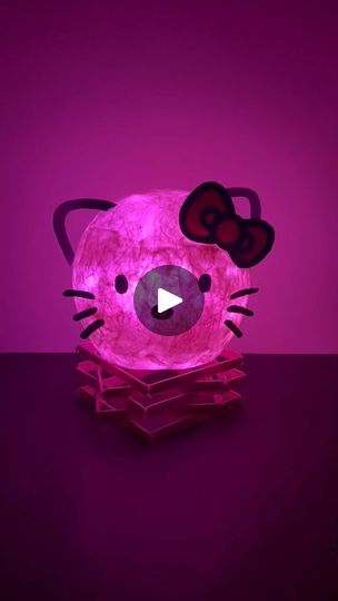 15K views · 32K reactions | DIY Hello Kitty Balloon Lamp 🎈💖😻 
•
•
•
•
•
•
•
•
•
•
•
#diy #hellokitty #creative #craft #painting #handmade #diycrafts #artist #art #tutorial #reels #explore | Yasmin Art Drawing | SUPER-Hi, NEEKA · Get Ready Balloon Lamp Diy, Diy Nightlight, Hello Kitty Centerpieces, Hello Kitty Balloon, Balloon Lamp, Diy Hello Kitty, Lamp Diy, Craft Painting, Creative Craft