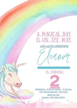 TeesForFreeSpirits - Etsy Unicorn 5th Birthday Party Ideas, Unicorn 5th Birthday Party, Unicorn Rainbow Birthday Party, Unicorn Birthday Party Decorations, Unicorn Birthday Party Invitation, 5th Birthday Party Ideas, Unicorn Birthday Party, Rainbow Birthday Party, Unicorn Theme