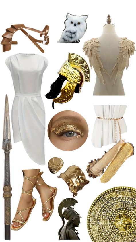 Athena Goddess Costume, Athena Costume, Goddess Costume, Athena Goddess