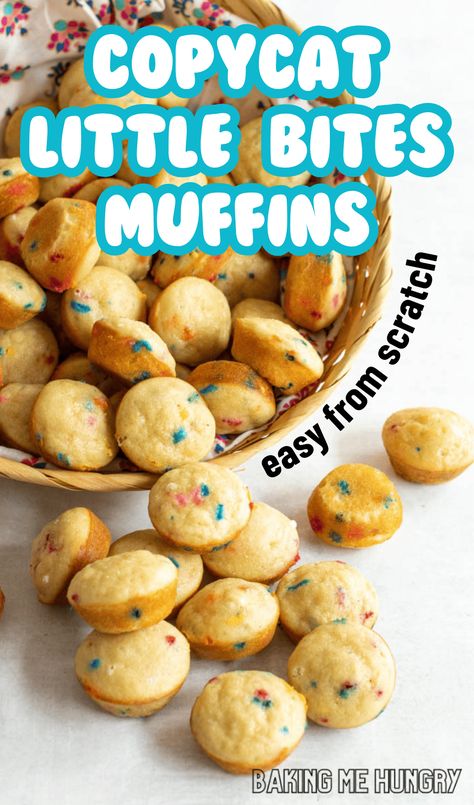 Who loves delicious muffins? This Little Bites Muffin Recipe is the perfect way to have a great school snack or a simple recipe! Easy Homemade Food Swaps, Mini Muffin Copycat Recipe, Little Bite Muffin Recipe, Homemade Mini Muffins Kids, First Grader Lunch Ideas, Cheap Kid Snacks, Toddler Chex Mix Snacks Ideas, Morning Muffins For Kids, Snacks To Make And Sell