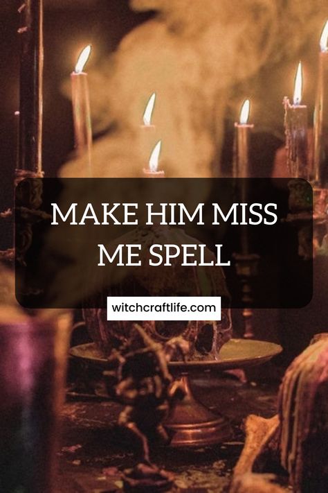 Are you tired of feeling like your ex has moved on while you're still holding onto feelings? If you want to make him miss you, try casting a "Make Him Miss Me" spell. Our ultimate guide features 10 powerful spells, step-by-step instructions, and expert tips to help you win back your lover. From easy love potions to elaborate rituals, we've got you covered. Don't let him forget about you - learn how to make him miss you like crazy today! Spell To Forget A Lover, Make Him Miss Me Spell, Make Him Apologize Spell, Spell To Forget Someone You Love, Spells To Make Him Regret, Spell To Make Him Miss You, Spell To Make Someone Miss You, Make Him Miss You Spell, Make Him Regret Losing You Spells