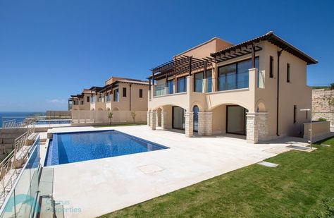 For Sale - Four bedroom detached villa with private swimming pool in Kouklia, Paphos. - Cyprus Properties Paphos Cyprus, Private Swimming Pool, Paphos, Large Dining Room, Two Bedroom Apartments, New Project, Double Bedroom, Best Location, Walk In Shower