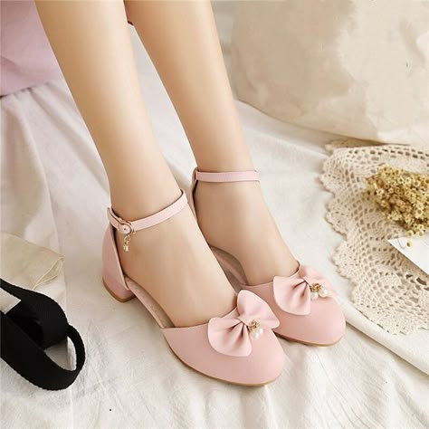 Stylish Shoes Heels, Heel Sandals Outfit, Dolls Kill Shoes, Plus Size Party, Pretty Shoes Sneakers, Shoes Outfit Fashion, Low Heel Pumps, Kawaii Shoes, Cute Heels