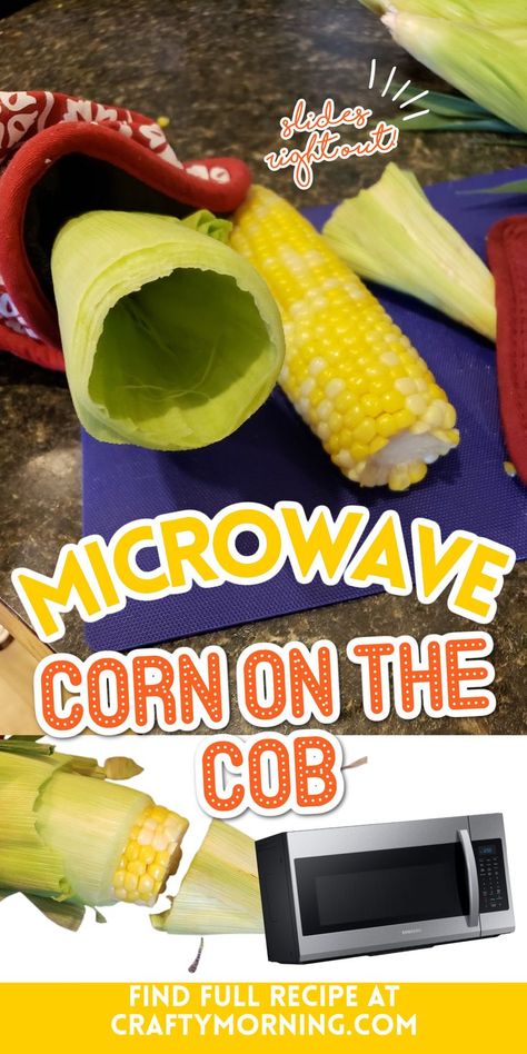 Cooking Corn On Cob In Husk In Microwave, How To Make Corn On The Cob In Microwave, Fresh Corn On The Cob Recipes Microwave, How To Cook Corn On The Cob In The Microwave, Corn On Cob In Microwave With Husk, Microwaved Corn On The Cob, How To Husk Corn On The Cob Easily, Microwaving Corn On The Cob, Microwave Sweet Corn On The Cob