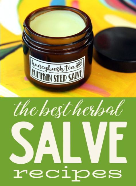 Best Herbal Salve Recipes for Every Ailment & Customizable Salve Recipe. Herbal salves and balms recipes for natural skin care and home remedies. Herbal salves have a long history of medicinal use as natural home remedies. Typically crafted from plant based ingredients that include a combination of carrier or herbal infused oils, essential oils and beeswax, I’ve rounded up some of the best herbal salve recipes for every ailment. Herbal Salve Recipes, Homemade Salve, Natural Skincare Recipes, Salve Recipes, Herbal Salves, Skin Care Routine For 20s, Boho Lifestyle, Herbal Infusion, Infused Oils