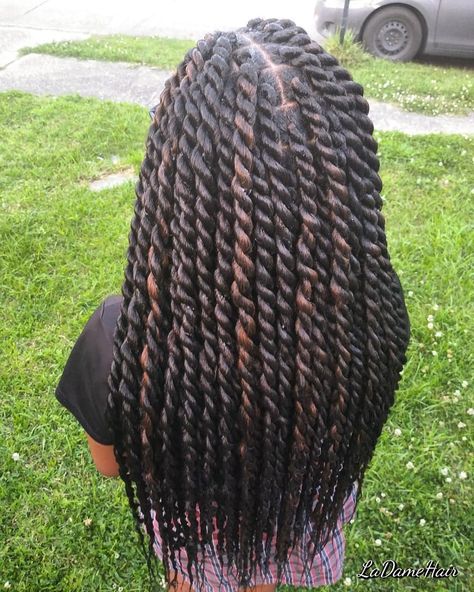 Twist Braids With Curly Ends, Medium Rope Twist, Rope Twist Braids, Braids With Curly Ends, Natural Twist, Natural Twists, Natural Hair Twists, Rope Twist, New Template