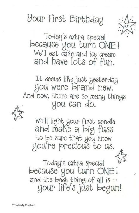 200 Wonderful 1st Birthday Wishes and  Birthday Quotes for Babies First Birthday Poem, First Birthday Quotes, 1st Birthday Quotes, Birthday Poem, Birthday Recipes, 1st Birthday Wishes, Birthday Verses, Scrapbook Quotes, Birthday Poems