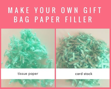 Gift Box Filler Ideas Diy, Diy Crinkle Paper Filler, How To Make Crinkle Paper Shred, Box Filler Ideas Packaging, Gift Box Filler Ideas, Gift Bag Filler Ideas, Diy Crinkle Paper, Gift Basket Filler Ideas, Diy Shredded Paper