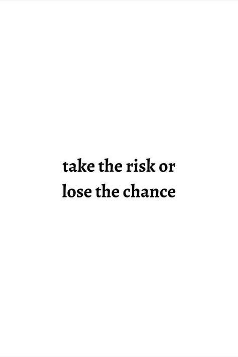 Take the risk or lose the chance. #motivation #success #goals - Image Credits: Lucas Shade | Bible prints & Inspirational quotes | Home Decor Motivational Sayings For Success, Stepping Out Of Comfort Zone Aesthetic, Take Opportunities Quotes, Powerful Study Motivation, Taking Opportunities Quotes, Inspiration For Athletes, Vision Board Words Motivation, Motivational Quotes For Dreams, Boldness Aesthetic