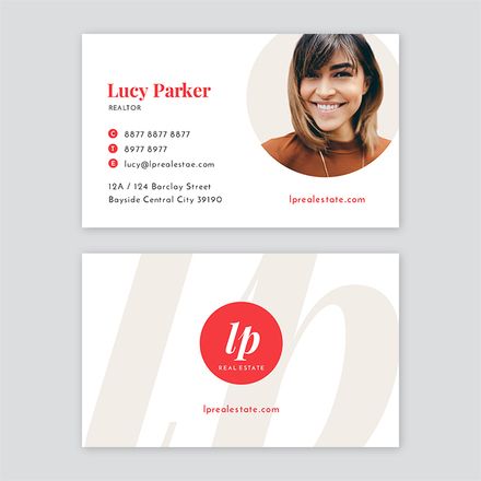 Circle Profile Image Business Card Template - Easil Business Card Photo, Namecard Designs, Business Card With Photo, Circle Profile, Round Business Cards, Pricing Templates, Print Marketing, Photo Business Cards, Create Brand