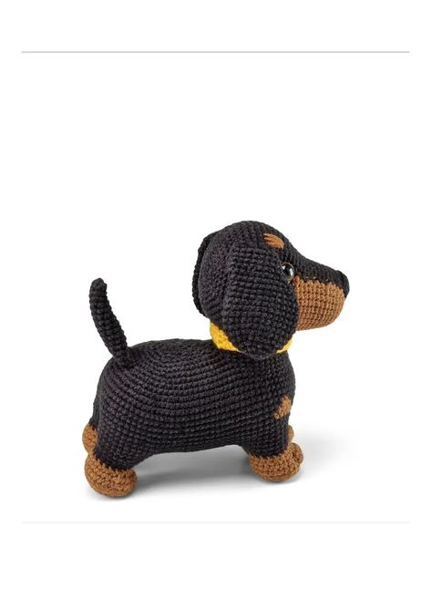 Amigurumi Dachshund Dog Crochet Pattern | Download Free PDF | Crochet | Clothing Crochet Dauchsand, Crochet Dachshund Pattern Free, Amigurumi Dachshund, Dachshund Crochet, Dog Crochet Pattern, Dog Patterns, Dachshund Pattern, Crochet Hood, Yarn Ideas