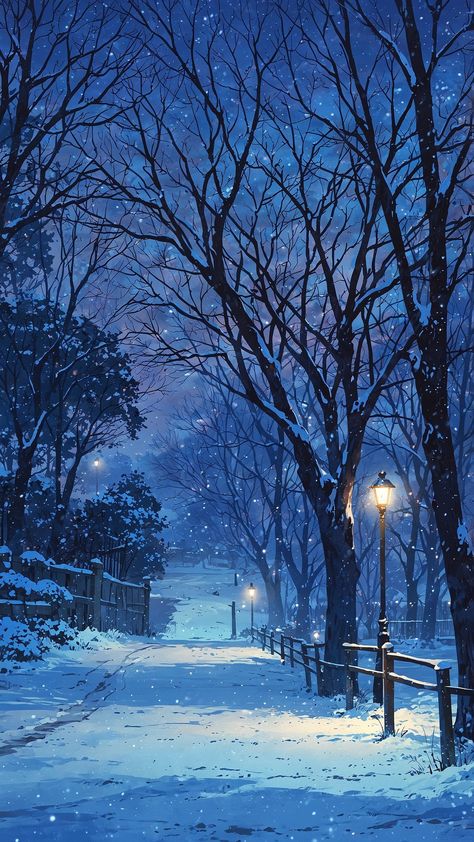 OThingstodo (@othingstodo_com) on X Bare Trees, Snowy Scene, Iphone Lockscreen Wallpaper, Sky Wallpaper, Winter Sky, Night Scenery, Blue Winter, Winter Wallpaper, Cool Wallpapers Art