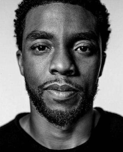 Rest In Power, Black Panther Chadwick Boseman, Black Panther Art, Black Panthers, Chadwick Boseman, Black Panther Marvel, Poses References, Celebrity Portraits, Black N White Images