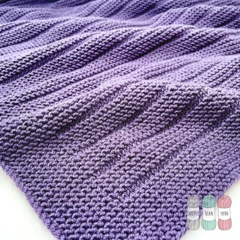 Baby Blanket Knitted, Knit Baby Blanket Pattern Free, Blanket Knitted, Knitting Patterns Free Blanket, Babies Stuff, Art Concepts, Point Mousse, Knitted Blanket, Knitted Afghans