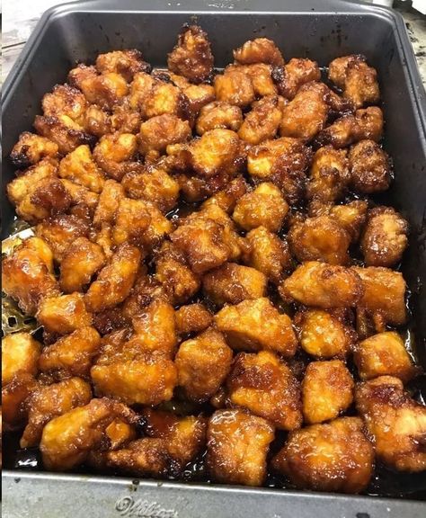 Baked Sweet and Sour Chicken is 1000x better than Baked Sweet And Sour Chicken Recipe, Baked Sweet And Sour Chicken, Chinese Foods, Sweet And Sour Chicken, Sweet Sour Chicken, Sweet N Sour Chicken, Chicken Breast Seasoning, Chicken Meals, Sweet And Sour Sauce