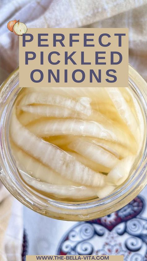 Picketed Onions Recipes, How To Pickle Onions Fast, Sugar Free Pickled Onions, Quick Pickle Onions, Quick Pickled Onion, Marinated Onions Vinegar, Picked Onions Quick, Diy Pickled Onions, Pickled Sweet Onions Recipe