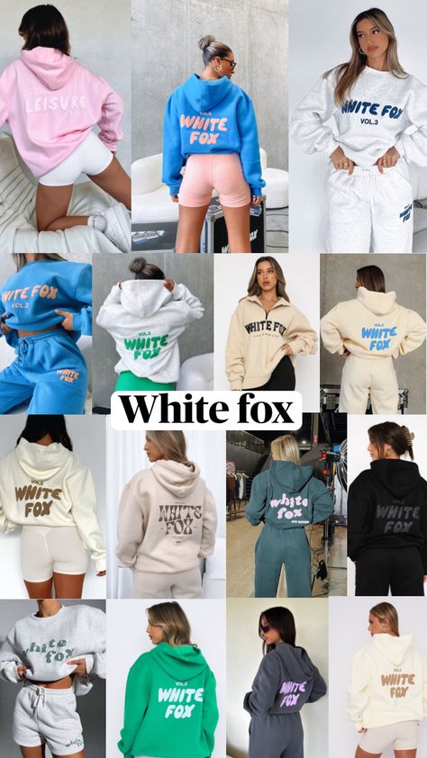 White fox 😍 #whitefox 16th Birthday Gift Ideas, White Fox Hoodie, Pj Day, Stop Spending Money, Girly Christmas Gifts, Fox Hoodie, Birthday Presents For Friends, Stop Spending, Girly Christmas