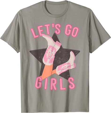 Western Let's Go Girls Bridal Bachelorette Party Matching T-Shirt in many colors Bachelorette Party Matching, Bachelorette Matching, Graphic Design Clothing, Gift Idea For Husband, Western Bachelorette, Bachelor Party Gifts, Wedding Bachelorette Party, Bridal Bachelorette Party, Bachelorette Party Outfit