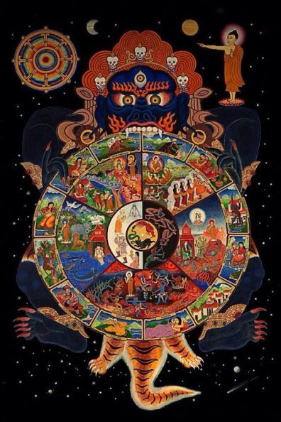 wheel of Time, Tara Greene Buddhist Saturn Retrograde, Four Noble Truths, Noble Truths, Buddhist Iconography, Tibet Art, Art Buddha, Esoteric Art, Art Sacre, Thangka Painting