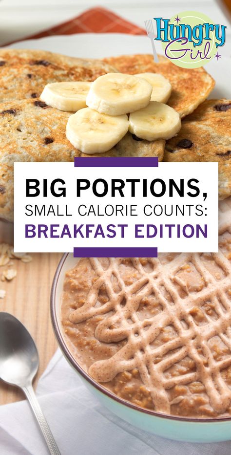 Healthy Breakfast Under 400 Calories, 50 Calorie Breakfast, On The Go Low Calorie Breakfast, Low Calorie Bulk Foods, Low Cal High Volume Recipes, Breakfast With Calorie Count, Healthy Breakfast With Calorie Count, Low Calorie Breakfast Without Eggs, 300calorie Breakfast