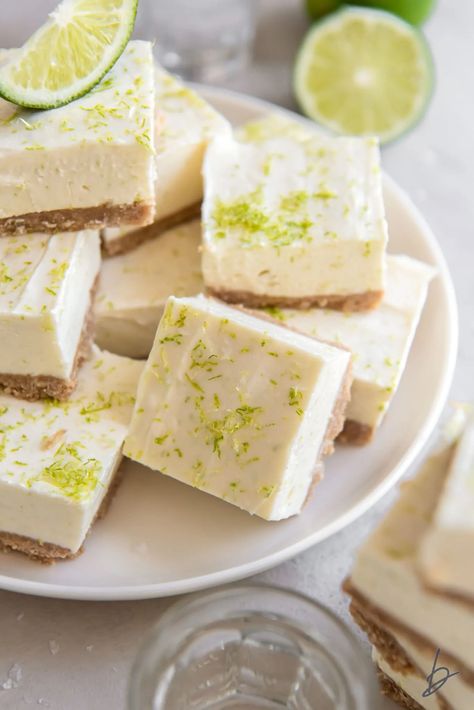 Lime Fudge, Margarita Cheesecake, Key Lime Bundt Cake, Key Lime Fudge, Creamy Key Lime Pie, Raspberry No Bake Cheesecake, Key Lime Pie Bars, Frozen Cheesecake, Lime Cheesecake