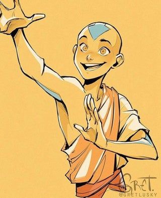 Aang Fanart Cute, Atla Aang, Avatar Studios, Avatar Ang, Avatar Art, Avatar: The Last Airbender, Avatar Series, The Last Avatar, Avatar Cartoon