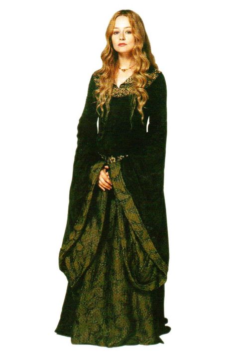 Mideval Dress, Arwen Costume, Arwen Dress, Earth Clothes, Lotr Costume, Gown Inspiration, Green Gown, Iconic Dresses, Medieval Dress