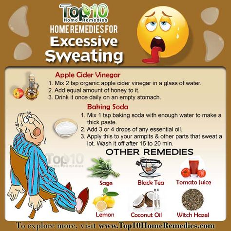 Sweating Remedies, Top 10 Home Remedies, Organic Apple Cider Vinegar, Natural Cold Remedies, Excessive Sweating, Skin Remedies, Homemade Remedies, Natural Home Remedies, Home Health