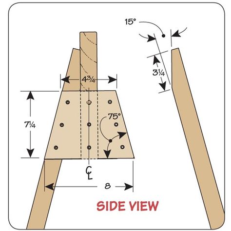 Saw Horse Plans, Saw Horses, Saw Horse, Ikea Table, Woodworking Project Plans, Woodworking Toys, Workbench Plans, Woodworking Joints, Wood Working Gifts