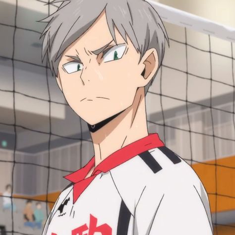 Haikyuu Lev, Lev Haiba, Low Quality, Volleyball, Hair, Anime, Blue