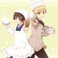 Cooking! Anime Chef Guy, Anime Chef, Guy Cooking, England Pictures, Japan Hetalia, Kiku Honda, Aph Japan, Hetalia Japan, Boy Apron