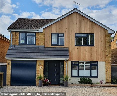 1960s House Extension, 1960 House Renovation, 1970 House Exterior, Cladded House Exterior, 1960s House Exterior, House Cladding Ideas, Cedar Cladding House, 1970s Renovation, House Cladding Exterior