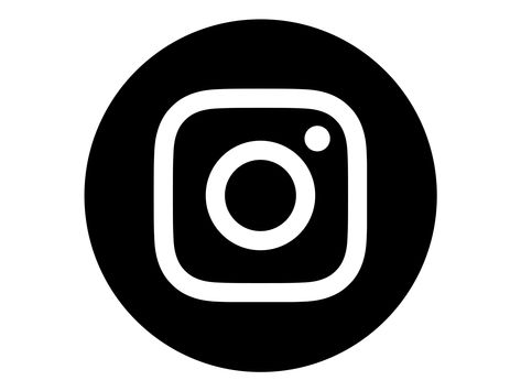 Instagram Icon White on Black Circle Volleyball Backgrounds, Logo Ig, Instagram Logo Transparent, New Instagram Logo, Snapchat Logo, Cv Inspiration, Whatsapp Logo, 49ers Logo, App Logos