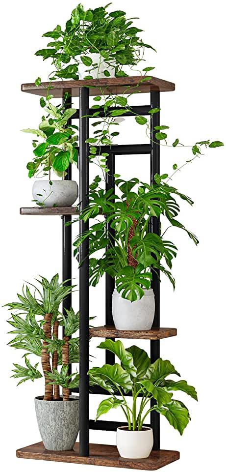 Corner Plant Shelf, Tiered Plant Stand Indoor, Tall Plant Stand Indoor, Black Plant Stand, Tiered Plant Stand, Indoor Plant Shelves, Corner Plant, Tall Plant Stands, Support Pour Plante