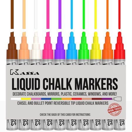 Chalk Writing, Chalkboard Writing, Chalkboard Markers, Chalk Marker, Liquid Chalk Markers, Chalk Ink, Chalk Pens, Liquid Chalk, Marker Set