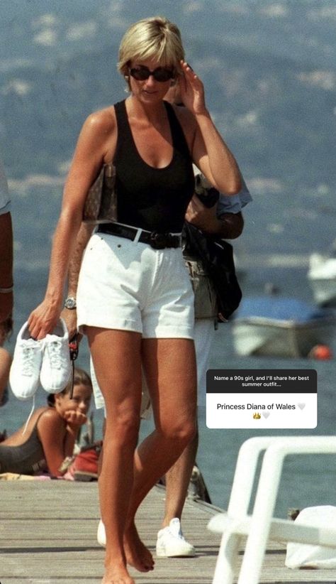 Foto Glamour, Princess Diana Fashion, Princess Diana Pictures, Looks Pinterest, Princes Diana, Diana Fashion, 여름 스타일, Lady Diana Spencer, Diana Spencer