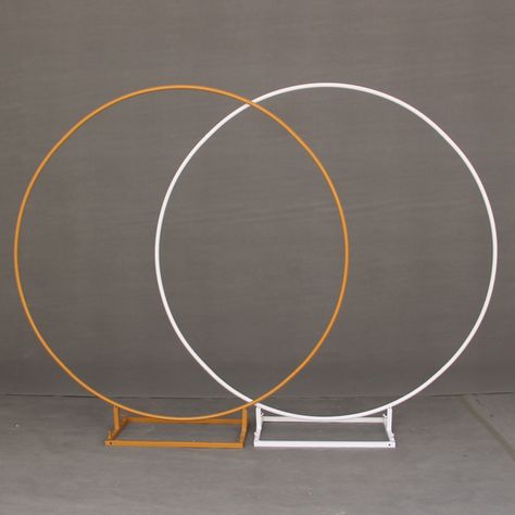 New large base circle wedding decoration gold balloon garland arch hoop stand kit metal arch round background https://m.alibaba.com/product/1600341615357/New-large-base-circle-wedding-.html?__sceneInfo={"cacheTime":"1800000","type":"appDetailShare"} Gold Balloon Garland, Metal Props, Round Background, Balloon Holders, Floral Arch Wedding, Metal Wedding Arch, Gold Backdrop, Round Balloons, Arch Decoration Wedding