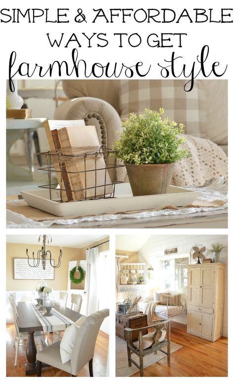 Diy Casa, Design Apartment, Cozy Farmhouse, The Farmhouse, Kitchen Decorating, Country Style Homes, Country Farmhouse Decor, Country House Decor, Farmhouse Style Decorating