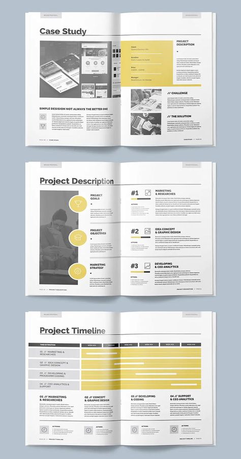 School Book Design Layout, Annual Report Board Of Directors Layout Design, Booklet Template Design, Booklet Page Design, Services Brochure Design, Indesign Inspiration Creative, Single Page Magazine Layout, Organic Layout Design, Indesign Table Design