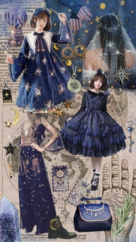 #outfit #outfitinspo #celestial #space #stars #aesthetic #witchy Cosmiccore Aesthetic, Astronomer Aesthetic Outfit, Celestial Core Outfits, Galaxy Outfit Aesthetic, Space Core Outfits, Celestial Outfit Aesthetic, Celestial Witch Aesthetic, Space Aesthetic Outfit, Space Academia