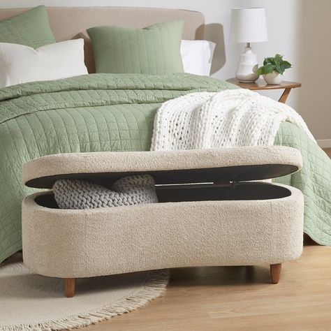 Ink+Ivy Bailey Taupe Boucle Flip Top Storage Bench - On Sale - Bed Bath & Beyond - 37967931 Flip Top Storage Bench, Upholstered Storage Bench, Bed Bench, Straight Back, Upholstered Storage, Upholstered Ottoman, Upholstered Bench, Ottoman Bench, Furniture Outlet Stores