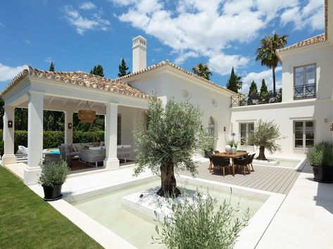 10 room luxury Villa for sale in Naguelles, Marbella, Malaga, Andalusia - 91988723 - LuxuryEstate.com Marbella Villas, Mediterranean Mansion, Family Villa, Chic Interior Design, Provence Style, Casa Container, Classic Architecture, Cinema Room, Luxury Villas