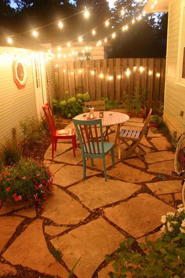 small patio pond ideas #patioideas Jardim Diy, Dry Creek, Have Inspiration, Outside Living, Pergola Plans, Small Yard, Side Yard, Small Patio, Building Plans